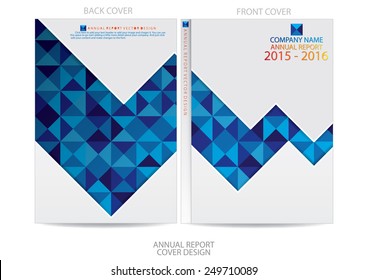 Annual report cover design