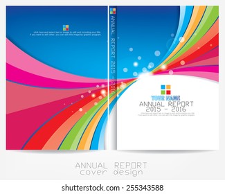 Annual report cover design