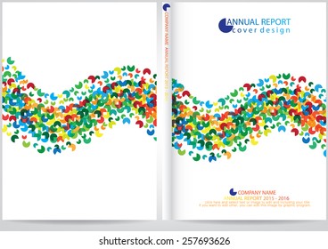 Annual report cover design