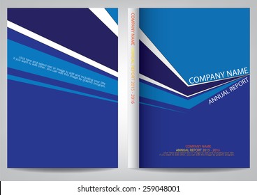 Annual report cover design