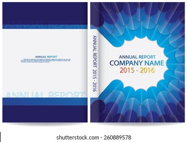 Annual report cover design