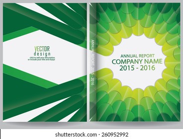 Annual report cover design