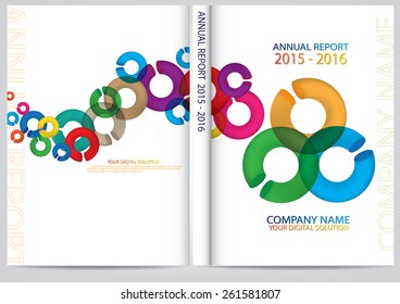 Annual report cover design