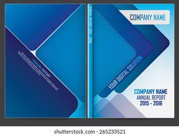Annual report cover design