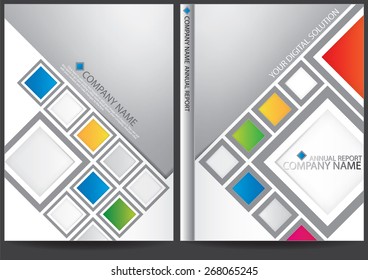 Annual report cover design