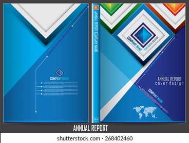 Annual report cover design