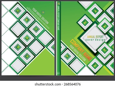 Annual report cover design