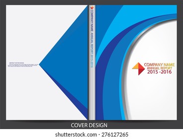 Annual report cover design