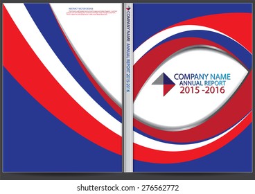 Annual report cover design