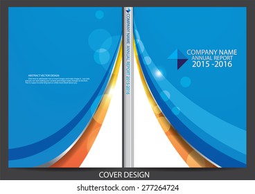 Annual report cover design