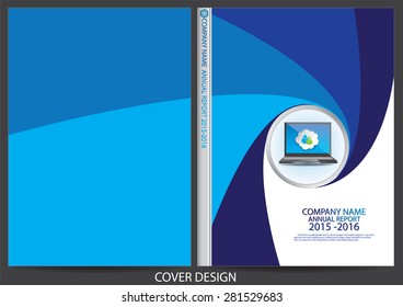 Annual report cover design