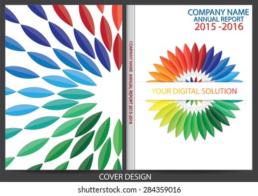 Annual report cover design