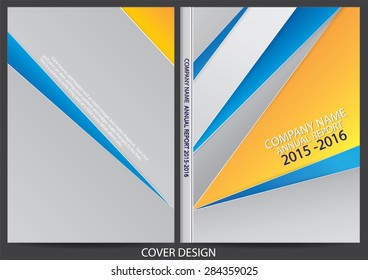 Annual report cover design