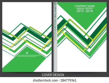 Annual report cover design