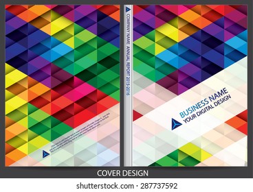Annual report cover design