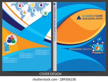 Annual report cover design
