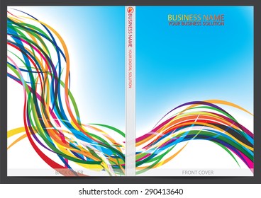 Annual report cover design