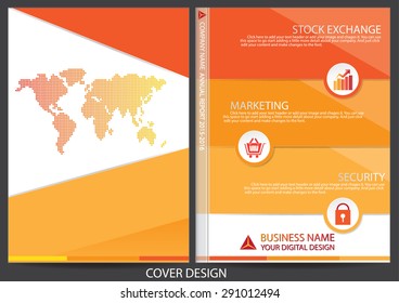 Annual report cover design