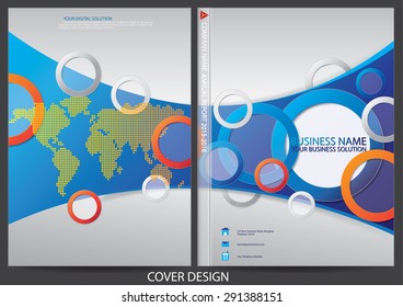 Annual report cover design