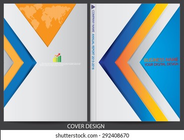 Annual report cover design
