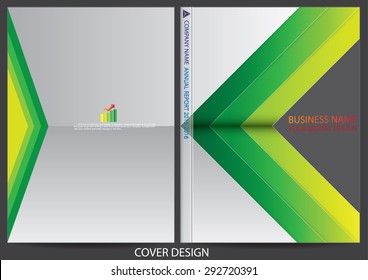 Annual report cover design