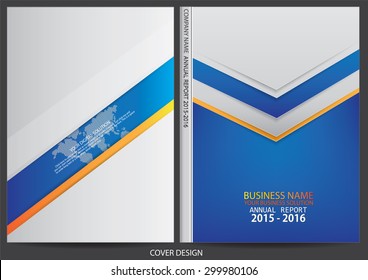 Annual report cover design