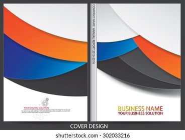 Annual report cover design