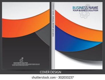 Annual report cover design