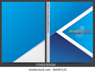 Annual report cover design