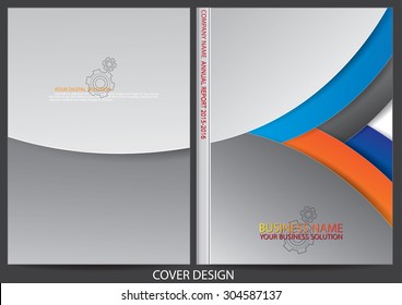 Annual report cover design