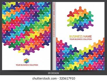 Annual report cover design