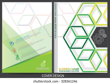Annual report cover design
