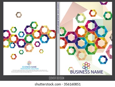 Annual report cover design