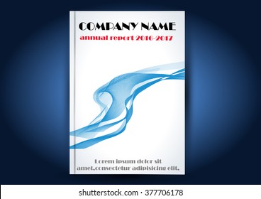 Annual report cover design 