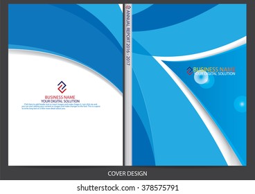 Annual report cover design