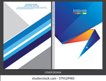 Annual report cover design