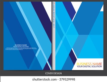 Annual report cover design
