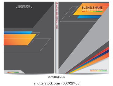 Annual report cover design