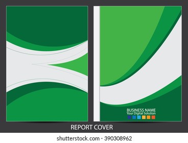 Annual report cover design