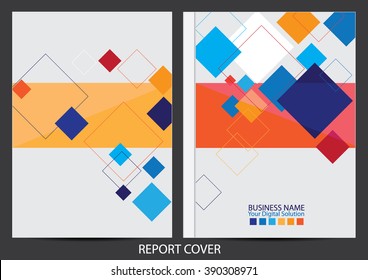 Annual report cover design