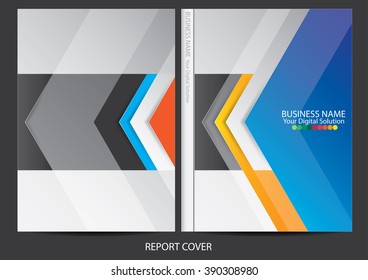 Annual report cover design