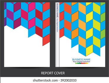 Annual report cover design