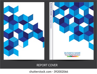 Annual report cover design