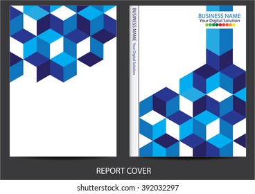 Annual report cover design