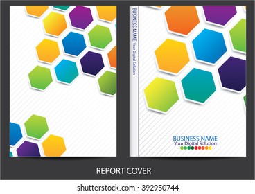 Annual report cover design