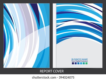 Annual report cover design