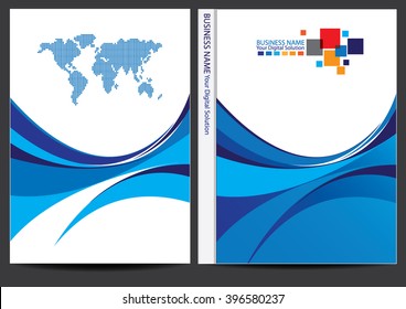 Annual report cover design