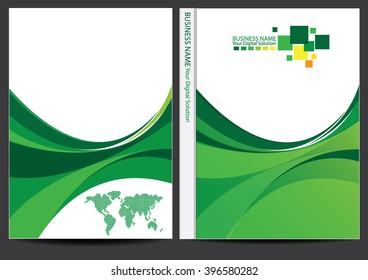 Annual report cover design