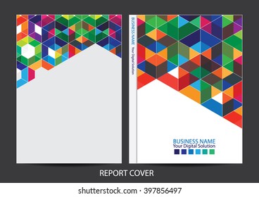 Annual report cover design