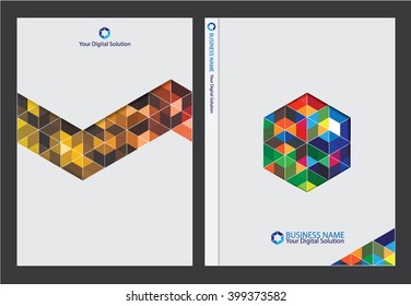 Annual report cover design